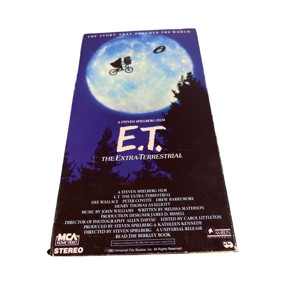 E.T. The Extra-Terrestrial (VHS)